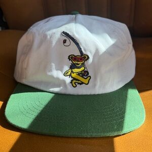 Grateful Dead Teton Gravity Research White and Green Cap